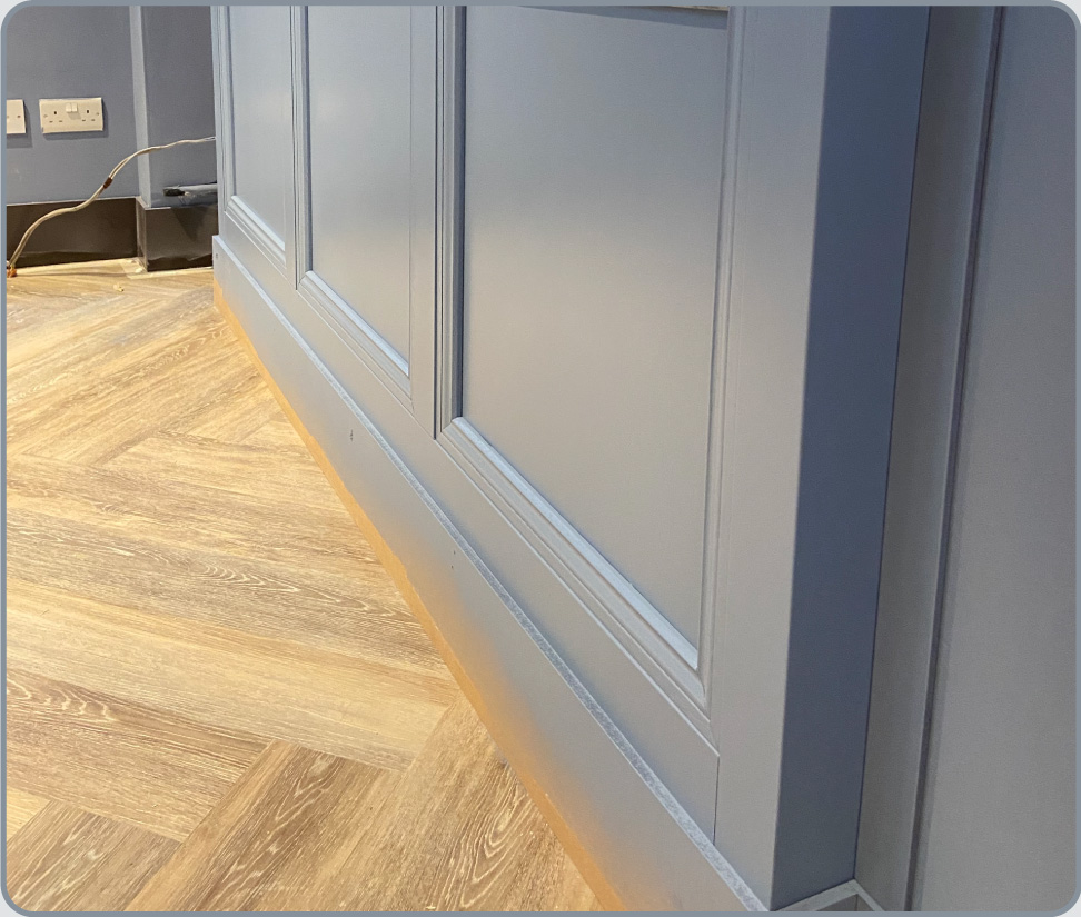 Bespoke MDF Units After Transformation