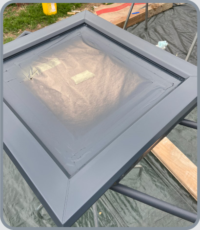 UPVC Respray In Progress